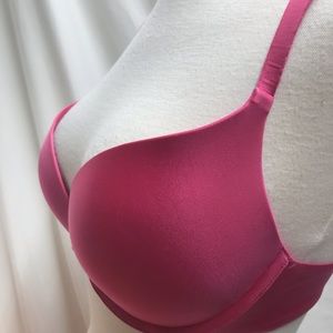 Victoria Secret perfect one padded bra pink 34d